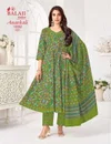 Anarkali Vol 10 By Balaji Cotton Printed Anarkali Kurtis Set